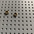 Lego 11010 Lotr Chrome Gold Minifigure  Utensil Ring Lot Of 2 Rings