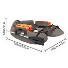 Portable Inflatable Fishing Boat Raft backrest Adjustable Angle  Blow Up Boat