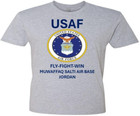 Prince Sultan Air Base  Saudi Arabia shirt W emblem usaf Officially Licensed