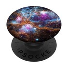 Blue Galaxy Space Nebula Pop Up Holder For Cell Phone Knob Adhesive Popgrip