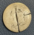 Capped Bust Silver Dime Worn Date - Vintage Silver Dime - Cut clipped