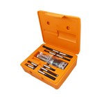 9 Pcs 1 2  Carbide Boring Bar And 2  Boring Head With R8 Shank Set