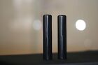 Racquetball Replacement Tacky Grip For Racquetball Racquet  Vision Black  2 Sets