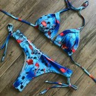 New Swimwear Women s Bikini Set Floral Brazilian Swimsuit Bathing Suit Beach Bra