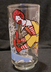 2 Vintage 1977 Mcdonald s Drinking Glasses Ronald Mcdonald And Grimace
