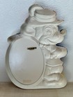 Vintage Walt Disney Productions Mickey Mouse Plastic Mold Wall Decor Mirror