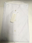 Men s Van Heusen Fitted White Striped Shirt Wrinkle Free Assorted Sizes Nip