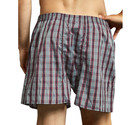 Knocker Men   s 3 Pack Boxer Trunks Button Fly Cotton-poly Everyday Underwear