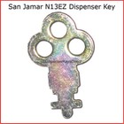 San Jamar N13 Dispenser Key For Paper Towel   Toilet Tissue Dispensers -  4 pk  