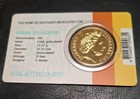 2016 Gold Plated 50 Cent Open Day 50th Anniversary Of Decimal Currency