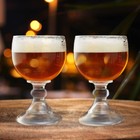 Set Of 4 21 Oz Large Big Goblet Style Beer Margarita Glasses Mugs For Drinks