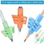 3 Pack Pencil Grips For Kids Handwriting  Pencil Gripper Pencil Holder For Toddl