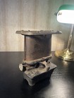 Antique Iron Kerosene Portable Stove Cast Iron Heater Civil War Era