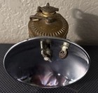 Vintage Antique Justrite Brass Coal Miner s Carbide Lamp Lantern Usa 115123
