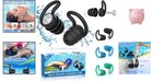 Swimming Ear Plugs Waterproof Earplugs - 3 Pairs Silicone Swim Ear Plugs For Adu