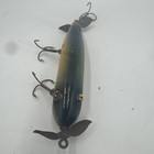 Vtg Paw Paw Injured Minnow Glass Eye Dbl-spinner  3 75 Inch  W  2 Side-hooks