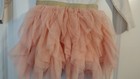 Disney  Girl s Moana Dress  Size 2t Tulle Skirt Pink Cream Super Cute  Euc