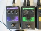 Lot Of Four Tc Helicon Voice Effects Pedals N1839 With Cords