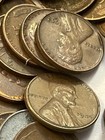 Abraham Lincoln Wheat Pennies   1909-1958  6 Rolls Of Mixed Dates  300 Pennies 
