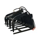 Agt 39  Hydraulic Grapple Mini Skid Steer Wood Grabber   Agt-m-hgb