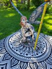 Fairy With Butterfly Winged Statue 18 h Fantasy Collectible Figurine Room Decor