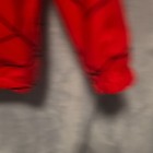Spider-man Boys Hooded Full Zip Windbreaker Jacket Size S Red Black White
