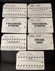 Mta Nyc New York City Transit Metrocard Set Of 7 Expired Collectible 2010-2012