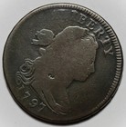1797 Draped Bust Large Cent - Reverse Of 95  s-120a   Us 1c Copper Coin