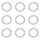 1000pcs Stainless Steel Open Jump Rings 12mm Round 1 2mm Thick Connector Ring   