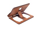 Angelycia Wooden Reading Stand Foldable Recipe Book Stand Tablet Pc Adjustable