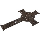 Wrought Iron Celtic Cross For Wall Decor  Easter Iron Cross- 11 5x7 7x0 5 Inch