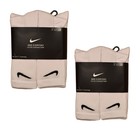 Nike Everyday Training 2 Pack - 6-pairs Crew Socks Large  8-12  White