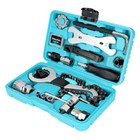 Duratech 31pcs Bike Repair Tool Kit W storage Box Bike Tool Kit Bicycle Tool Kit
