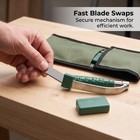 Caulk Scraper Tool With Replaceable Blades For Sealant Removal