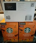 Starbucks Pumpkin Spice K-cups Limited Edition Box 10ct X3 Keurig Pods Free Ship