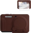 Camera Case For Kodak Pixpro Fz55 With 2 Pcs Screen Protector coffee