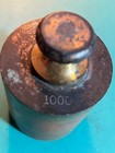 1000 Gram Antique Scale Balance  Solid Brass  Calibration Weight