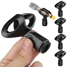 4pcs Adjustable Universal Microphone Mount Clip Clamp Holder For All Mic Stand
