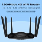 Dual Band 4g Lte Router With Sim Card Slot Unlocked Modem  1200mbps Mobile Ho   
