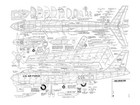 B-47d C l 48  Wingspan Rc Model Airplane Printed Plans  templates