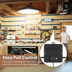 Solar Shed Light Indoor Outdoor 2000lm Daytime Available Pendant Ip65 Waterproof