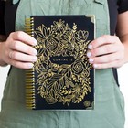 Contact Book  Gold Embroidery