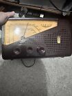 Mcm Vintage Bakelite 1952 Zenith Am Fm Tube Radio Model H723z2 Usa Works Great
