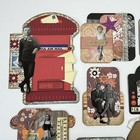 12 Handmade Junk Journal Embellishments Tags Clusters Vintage Style