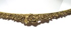 Vintage Ring Of Brass Roses 22  Mirror Vanity Tray