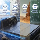 For 2009-2024 Dodge Ram1500 3fold Hard Truck Bed Tonneau Cover W led 5 7 5 8ft