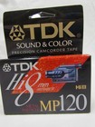 3 Tdk 8mm Hs 120 Mp Superior Hi8 Camcorder Video Blank Tapes 106m - New Sealed