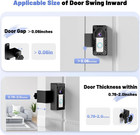 Ring Doorbell Mount Anti-theft Video Doorbell Mount For Ring blink Camera Black