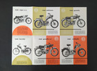 Vintage  beta  Italian Mopeds- Small Motorcycles Sales Brochure 1960 s