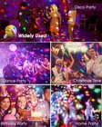 Flaspar Disco Light Bulb  Led Colorful Magic Rotating Ball Light  Rgb Balls